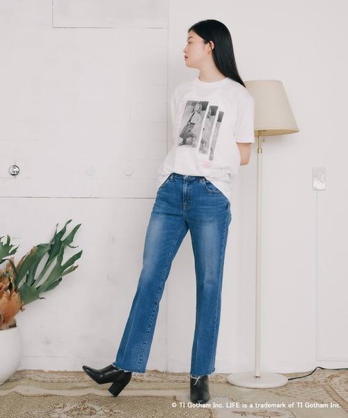 GOOD ROCK SPEED(グッドロックスピード)の「GOOD ROCK SPEED/グッドロックスピード LIFE TEE Tシャツ(Tシャツ/カットソー・レディース・ホワイト・FREE)」の14枚目の写真