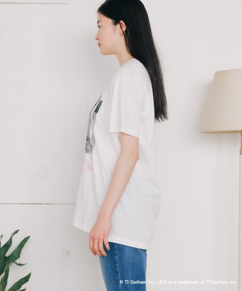 GOOD ROCK SPEED(グッドロックスピード)の「GOOD ROCK SPEED/グッドロックスピード LIFE TEE Tシャツ(Tシャツ/カットソー・レディース・ホワイト・FREE)」の2枚目の写真