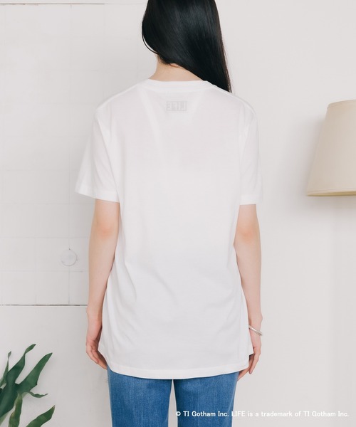 GOOD ROCK SPEED(グッドロックスピード)の「GOOD ROCK SPEED/グッドロックスピード LIFE TEE Tシャツ(Tシャツ/カットソー・レディース・ホワイト・FREE)」の3枚目の写真