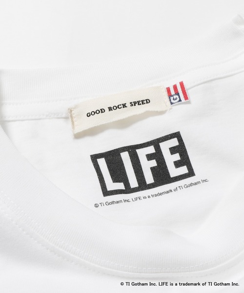 GOOD ROCK SPEED(グッドロックスピード)の「GOOD ROCK SPEED/グッドロックスピード LIFE TEE Tシャツ(Tシャツ/カットソー・レディース・ホワイト・FREE)」の5枚目の写真