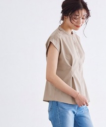 ウエストタックフレンチブラウス