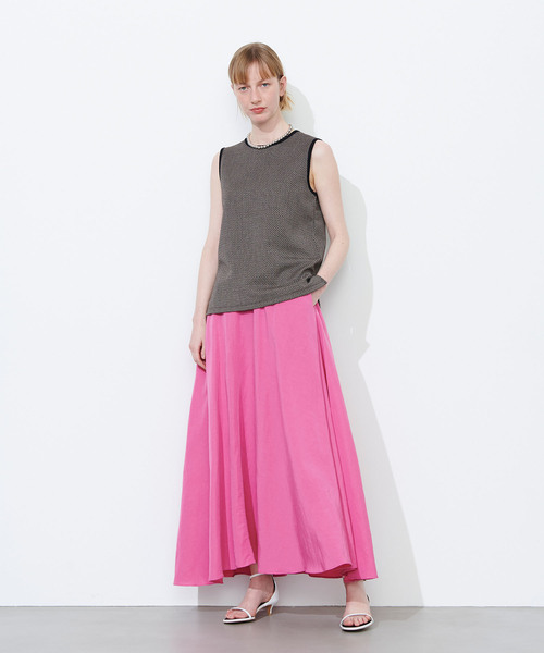 N.O.R.C(ノーク)の「MIXツィードトップス(Tシャツ/カットソー・レディース・ブラウン/ブラック・M/S)」の4枚目の写真