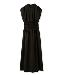 タックデザインタフタノースリドレス