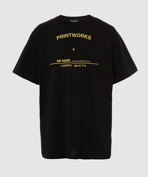 RAF SIMONS（ラフシモンズ）の「Printworks Tour T-shirt（Tシャツ/カットソー）」 - WEAR