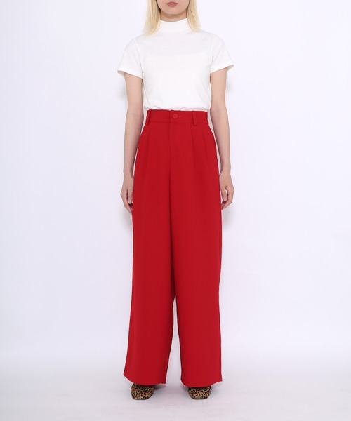 PUNYUS（プニュズ）の「ハイネックTシャツ（Tシャツ/カットソー・レディース・ブラック/ホワイト・1/2/3/4）」の13枚目の写真