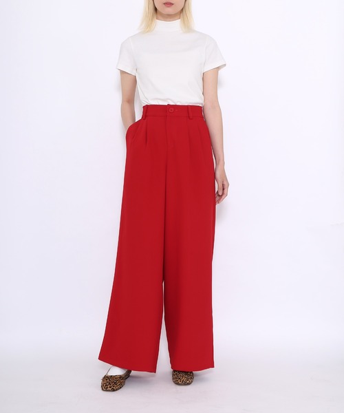 PUNYUS（プニュズ）の「ハイネックTシャツ（Tシャツ/カットソー・レディース・ブラック/ホワイト・1/2/3/4）」の8枚目の写真