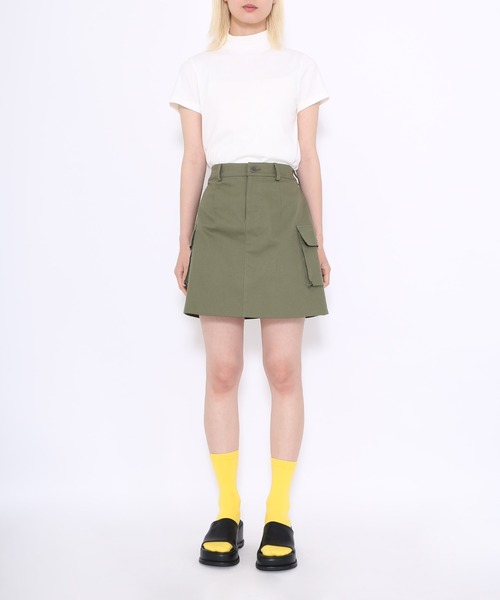 PUNYUS（プニュズ）の「ハイネックTシャツ（Tシャツ/カットソー・レディース・ブラック/ホワイト・1/2/3/4）」の7枚目の写真