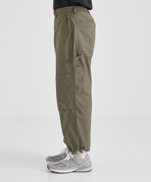 THE PERMANENT EYE(ザパーマネントアイ)の「【AFTERHOURS / アフターアワーズ】 BAGGY WORK PANTS/バギーワークパンツ(カーゴパンツ・メンズ・カーキ/チャコールグレー・2)」の3枚目の写真