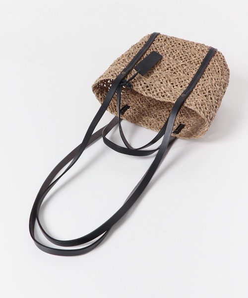 The Bagmati（ザバグマティ）の「The Bagmati　2WAYショルダーかごバッグ（ショルダーバッグ・レディース・ナチュラル/ブラック・FREE）」の8枚目の写真