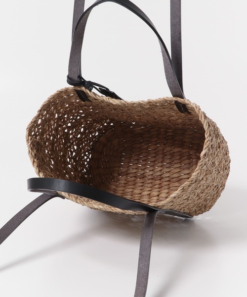 The Bagmati（ザバグマティ）の「The Bagmati　2WAYショルダーかごバッグ（ショルダーバッグ・レディース・ナチュラル/ブラック・FREE）」の9枚目の写真