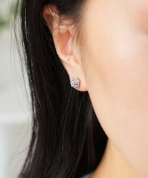 IAMUSE（アイアミューズ）の「金属アレルギー対応　プチローズピアス S1007【IAMUSE】（ピアス（両耳用））」