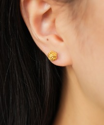 IAMUSE | 金属アレルギー対応 プチローズピアス S1007【IAMUSE】(ピアス(両耳用))