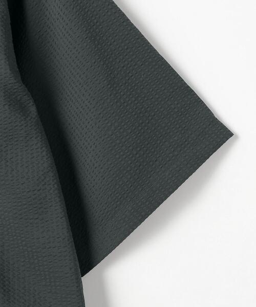 UNIVERSAL OVERALL（ユニバーサルオーバーオール）の「【別注】＜UNIVERSAL OVERALL＞GLR シアサッカー スナップダウン シャツ（シャツ/ブラウス・メンズ・その他1/ブラック/ダークグレー・L/M）」の11枚目の写真