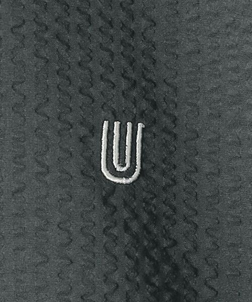 UNIVERSAL OVERALL（ユニバーサルオーバーオール）の「【別注】＜UNIVERSAL OVERALL＞GLR シアサッカー スナップダウン シャツ（シャツ/ブラウス・メンズ・その他1/ブラック/ダークグレー・L/M）」の12枚目の写真