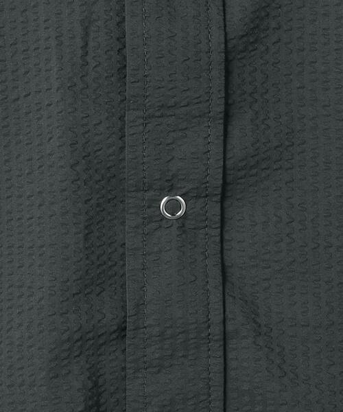 UNIVERSAL OVERALL（ユニバーサルオーバーオール）の「【別注】＜UNIVERSAL OVERALL＞GLR シアサッカー スナップダウン シャツ（シャツ/ブラウス・メンズ・その他1/ブラック/ダークグレー・L/M）」の13枚目の写真