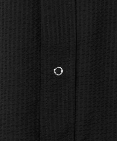 UNIVERSAL OVERALL（ユニバーサルオーバーオール）の「【別注】＜UNIVERSAL OVERALL＞GLR シアサッカー スナップダウン シャツ（シャツ/ブラウス・メンズ・その他1/ブラック/ダークグレー・L/M）」の19枚目の写真