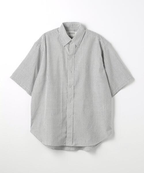 UNIVERSAL OVERALL（ユニバーサルオーバーオール）の「【別注】＜UNIVERSAL OVERALL＞GLR シアサッカー スナップダウン シャツ（シャツ/ブラウス・メンズ・その他1/ブラック/ダークグレー・L/M）」の22枚目の写真