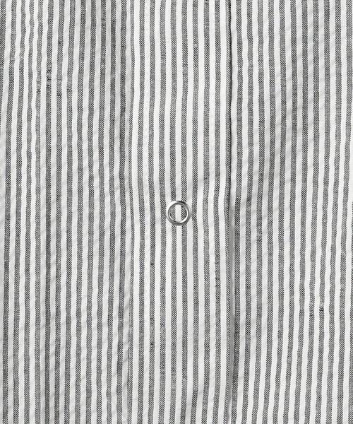 UNIVERSAL OVERALL（ユニバーサルオーバーオール）の「【別注】＜UNIVERSAL OVERALL＞GLR シアサッカー スナップダウン シャツ（シャツ/ブラウス・メンズ・その他1/ブラック/ダークグレー・L/M）」の17枚目の写真