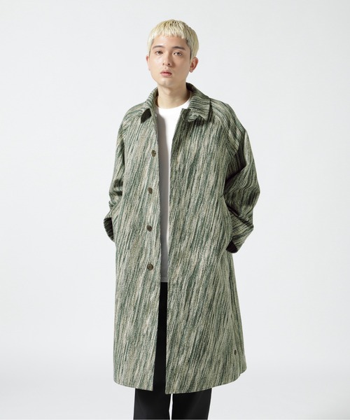 YOKE Jacquard Boa Stand Blouson M ボアフリース YOKE（ヨーク）の「YOKE/ヨーク/Jacquard Boa Stand Blouson