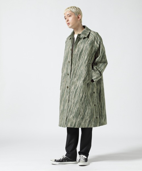 YOKE（ヨーク）の「YOKE/ヨーク/JACQUARD BAL COLLAR COAT（その他