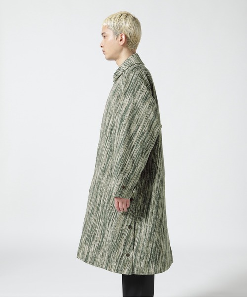 YOKE（ヨーク）の「YOKE/ヨーク/JACQUARD BAL COLLAR COAT（その他アウター・メンズ・ベージュ・2）」の9枚目の写真