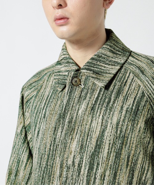 YOKE（ヨーク）の「YOKE/ヨーク/JACQUARD BAL COLLAR COAT（その他アウター・メンズ・ベージュ・2）」の2枚目の写真