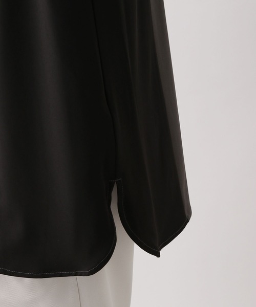 RAGEBLUE（レイジブルー）の「【LUXURY+EASY】DOLMAN SLEEVE LOOSE SHIRTS /ラグイージードルマンスリーブルーズシャツ（シャツ/ブラウス・メンズ・ホワイト/ブラック/グレー・SMALL/MEDIUM/LARGE）」の5枚目の写真