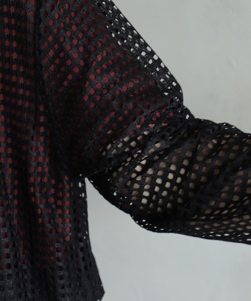 kese-moi(ケセモイ)の「メッシュフードZIPカーデ(ブルゾン・レディース・ベージュ/カーキ/ブラック・FREE)」の19枚目の写真