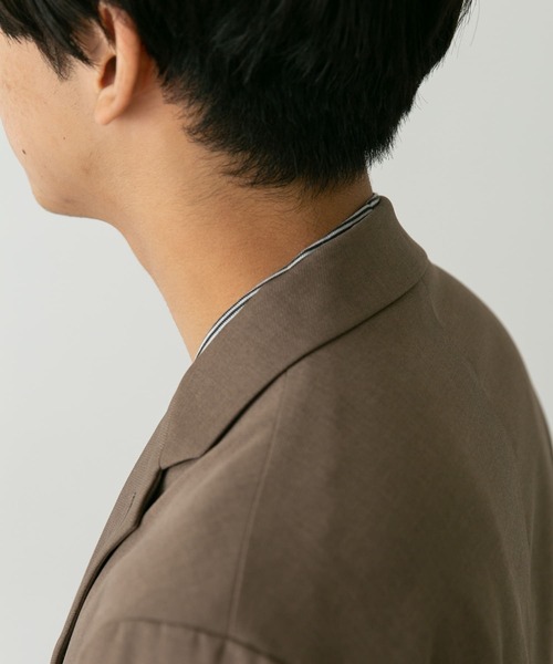 URBAN RESEARCH DOORS（アーバンリサーチドアーズ）の「『抗菌/防臭』LIFE STYLE TAILOR　シルケットポンチストレッチ長袖Tシャツ（シャツ/ブラウス・メンズ・ホワイト系その他/グレー系その他/ホワイト・MEDIUM/LARGE）」の19枚目の写真