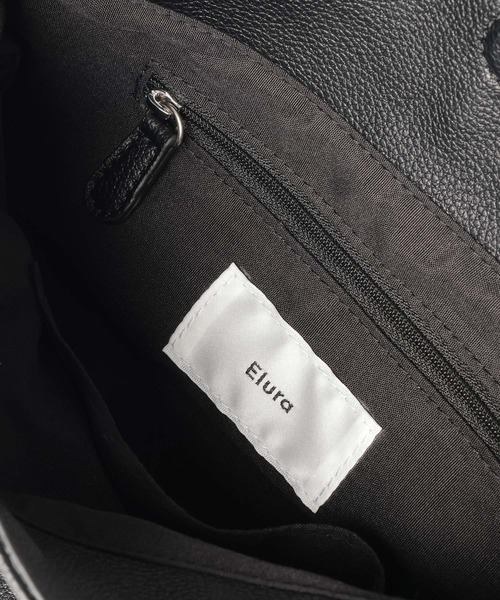 Elura（エルーラ）の「リュクスエアリーフラップショルダー（ハンドバッグ・レディース・ブラック/クリーム/ブラウン・ONE SIZE）」の12枚目の写真