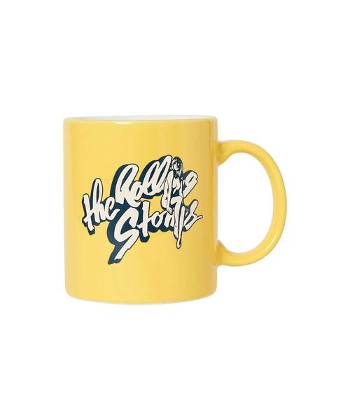 HYSTERIC GLAMOUR（ヒステリックグラマー）の「THE ROLLING STONES/STONES 1983 マグカップ（グラス/マグカップ/タンブラー・メンズ・イエロー・FREE）」の2枚目の写真