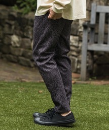 CAMBIO(JrI)mp11380- Micro Brushed Leopard Pants ubVhpc(̑pc)
