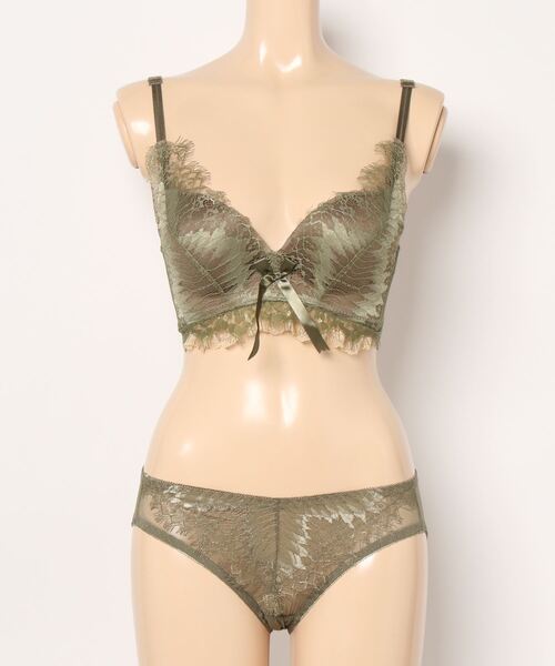 セール】フリルランジェリー下着セット（ブラ&ショーツ）｜NinaetLina