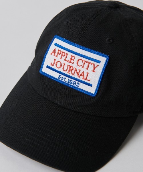 PARROTT CANVAS(パロットキャンバス)の「APPLE CITY JOURNAL CAP/キャップ(キャップ・レディース・ホワイト/ブラック/ネイビー・FREE)」の4枚目の写真