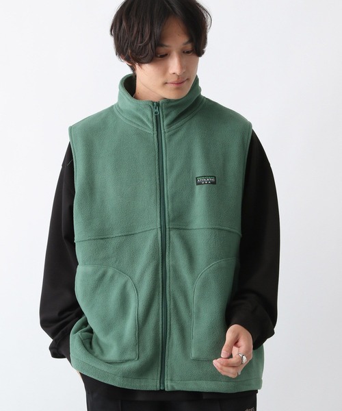 DISCUS（ディスカス）の「【DISUCUS/ディスカス】フリースベスト（ベスト・メンズ・グリーン/ブラック・ONE SIZE）」の21枚目の写真