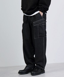 12oz デニム イージーカーゴパンツ セットアップ対応