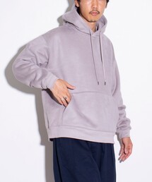 GLOSTER | 【GLOSTER/グロスター】フェイクスエードボアパーカー プルオーバー(パーカー)