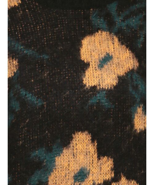 EMODA(エモダ)の「フラワードットオーバーニット(ニット/セーター・レディース・オレンジ/ブルー/ミント・FREE)」の5枚目の写真