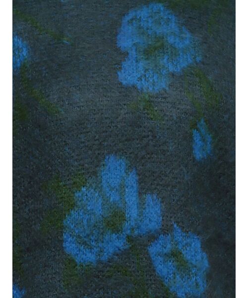 EMODA(エモダ)の「フラワードットオーバーニット(ニット/セーター・レディース・オレンジ/ブルー/ミント・FREE)」の6枚目の写真