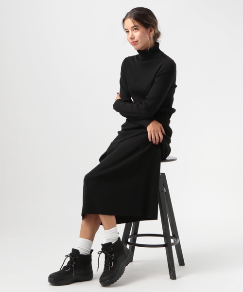 BAYFLOW(ベイフロー)の「レースアップ中綿ブーツ(ブーツ・レディース・カーキ/ブラック・LARGE/MEDIUM)」の4枚目の写真