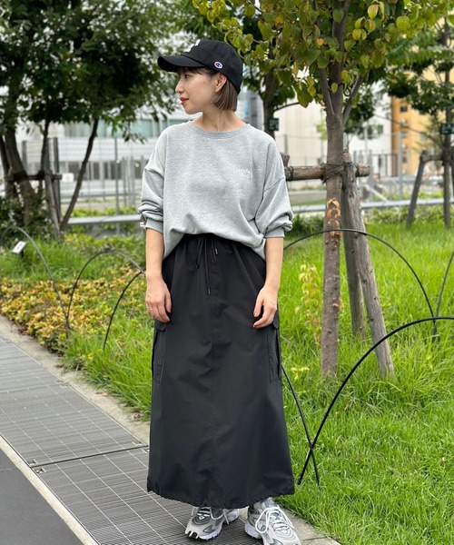 LEPSIM（レプシィム）の「【Champion／チャンピオン】コラボCAP　973016（キャップ・レディース・ブラック/ベージュ・ONE SIZE）」の3枚目の写真