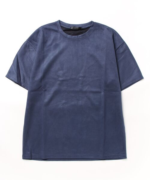 ARCHIVER（アーカイバ）の「【Bl】 [IZU] サマースエードビッグシルエットTシャツ（Tシャツ/カットソー・メンズ・ブラック/ブラウン/グレー/ベージュ/ネイビー/モカ・MEDIUM/LARGE）」の13枚目の写真