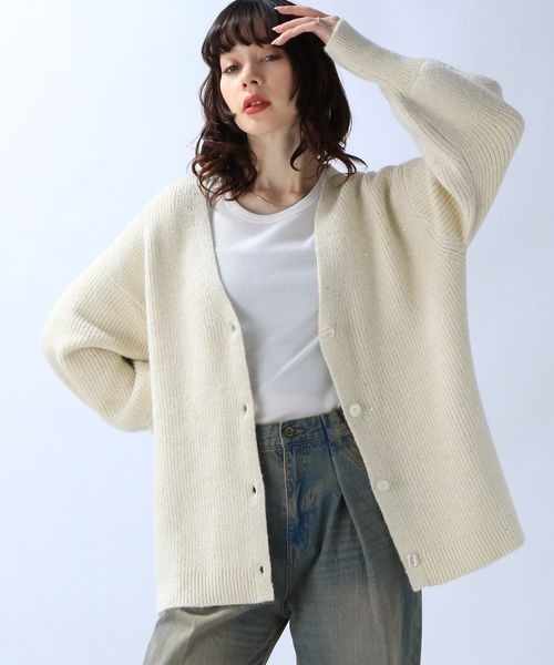 JEANASIS(ジーナシス)の「ソフトリブカットLS/988183(Tシャツ/カットソー・レディース・ブラック/ホワイト/ブラック×ホワイト/チャコールグレー・FREE)」の14枚目の写真