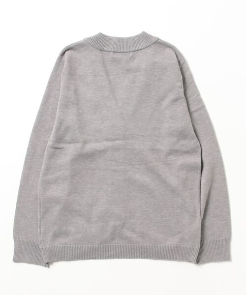 TOKYO SHIRTS（トウキョウシャツ）の「Ｖネック 丸裾 ニットカーディガン（カーディガン/ボレロ・レディース・ブラック/ネイビー/グレー/ブラウン/ブルーパープル・M/LL/L）」の19枚目の写真