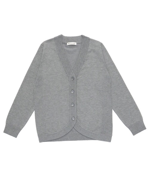 TOKYO SHIRTS（トウキョウシャツ）の「Ｖネック 丸裾 ニットカーディガン（カーディガン/ボレロ・レディース・ブラック/ネイビー/グレー/ブラウン/ブルーパープル・M/LL/L）」の3枚目の写真