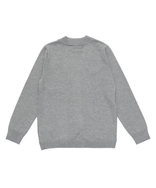 TOKYO SHIRTS（トウキョウシャツ）の「Ｖネック 丸裾 ニットカーディガン（カーディガン/ボレロ・レディース・ブラック/ネイビー/グレー/ブラウン/ブルーパープル・M/LL/L）」の9枚目の写真