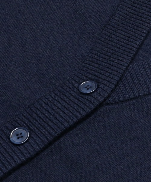 TOKYO SHIRTS（トウキョウシャツ）の「Ｖネック 丸裾 ニットカーディガン（カーディガン/ボレロ・レディース・ブラック/ネイビー/グレー/ブラウン/ブルーパープル・M/LL/L）」の14枚目の写真