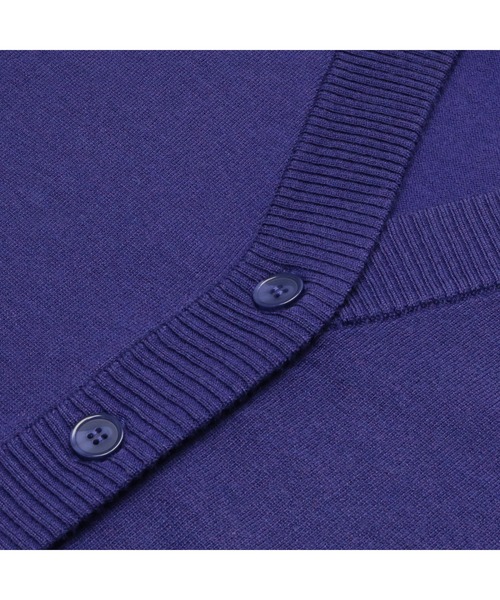 TOKYO SHIRTS（トウキョウシャツ）の「Ｖネック 丸裾 ニットカーディガン（カーディガン/ボレロ・レディース・ブラック/ネイビー/グレー/ブラウン/ブルーパープル・M/LL/L）」の17枚目の写真