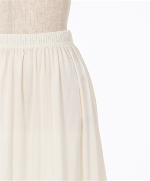 axes femme(アクシーズファム)の「選べる着丈レースペチスカート(その他アンダーウェア/インナー・レディース・ブラック/キナリ・MEDIUM/SMALL/LARGE)」の9枚目の写真