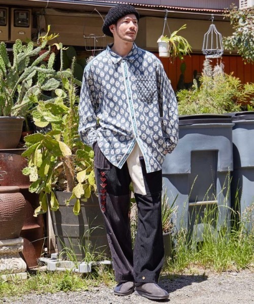 チャイハネ（チャイハネ）の「【チャイハネ】ボアシュMEN'Sサボシューズ（その他シューズ・メンズ・ブラック/ブラウン/グリーン/チャコール・L/LL）」の9枚目の写真